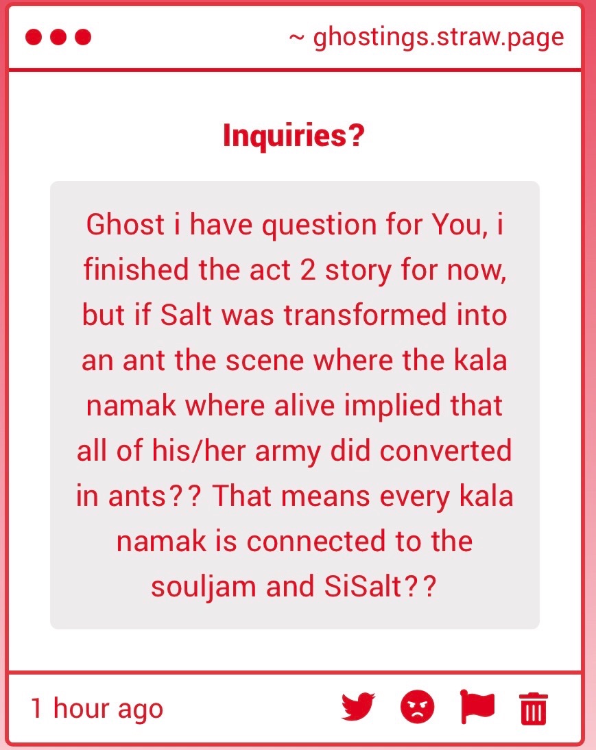 Ghost 🦋🧂⚜️ || CRK spoilers tweet media