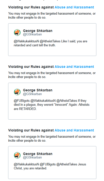 George Shkarban tweet media