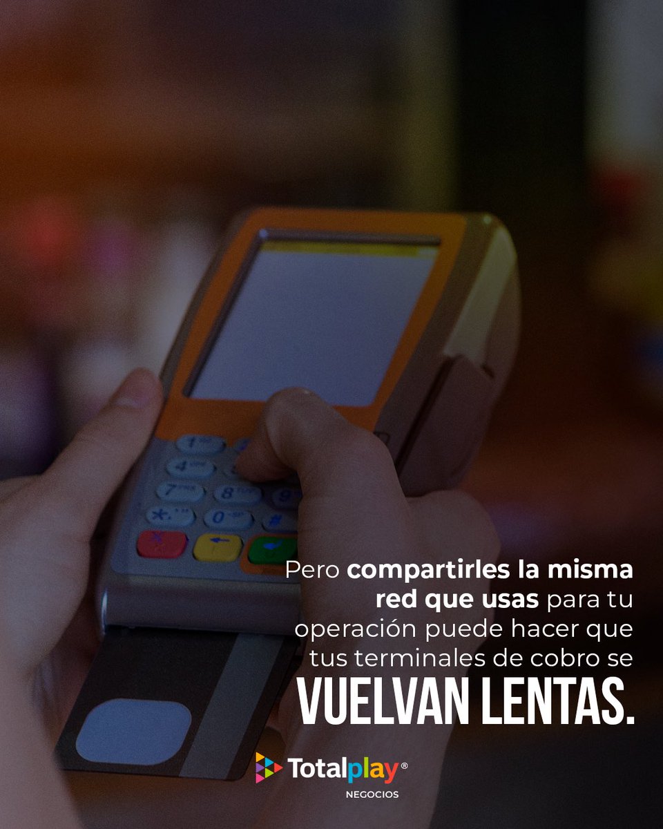 TpNegocios's tweet photo. 📶 Conoce más sobre WiFi Pro de Totalplay Negocios en el link de nuestra bio o llámanos al 800 303 4000.

#MenosCaosMásControl #TotalplayNegocios https://t.co/RzUqGQsQgG