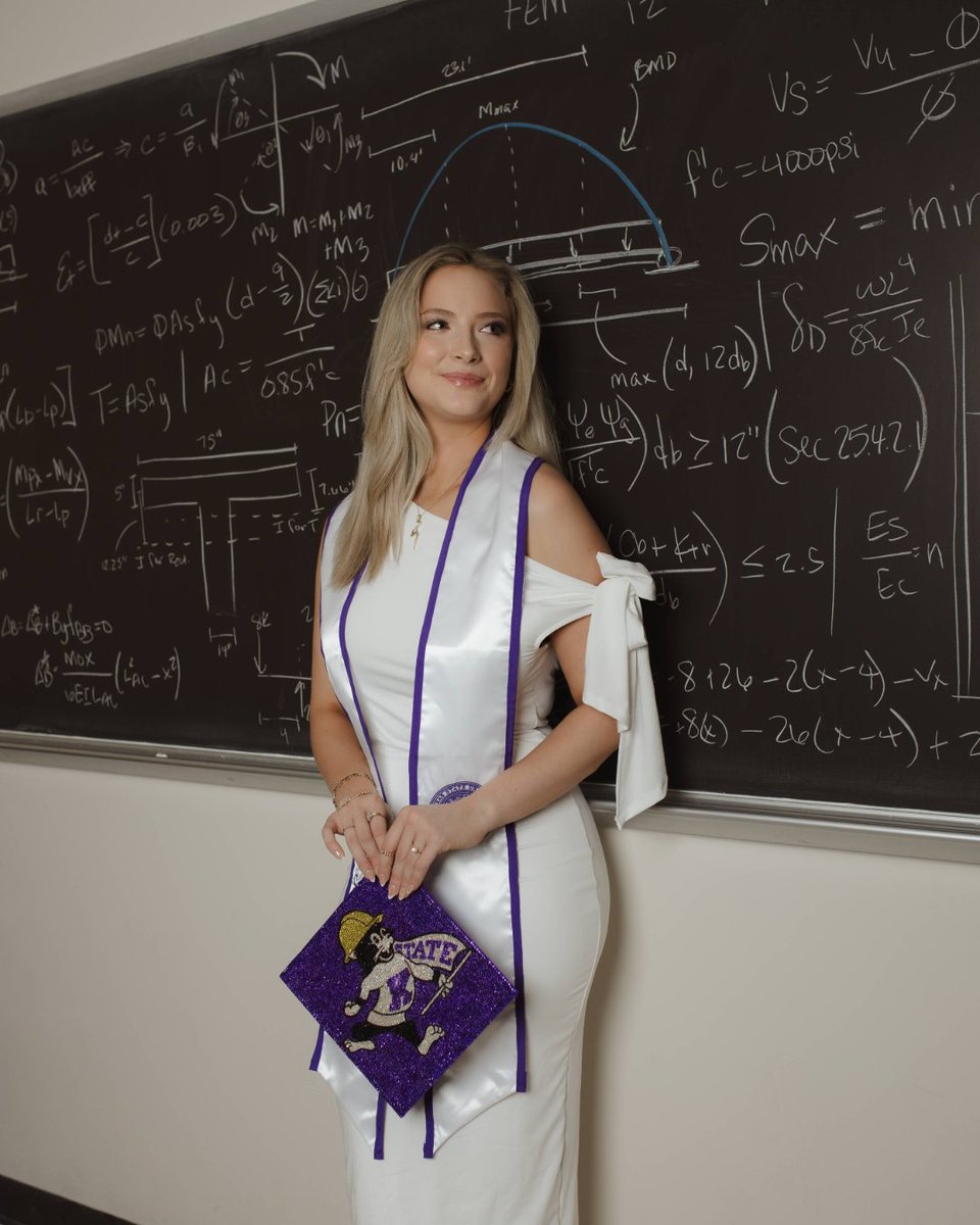 KState's tweet photo. A moment for the grad cap 💜

#KState https://t.co/6gxvigfsdK