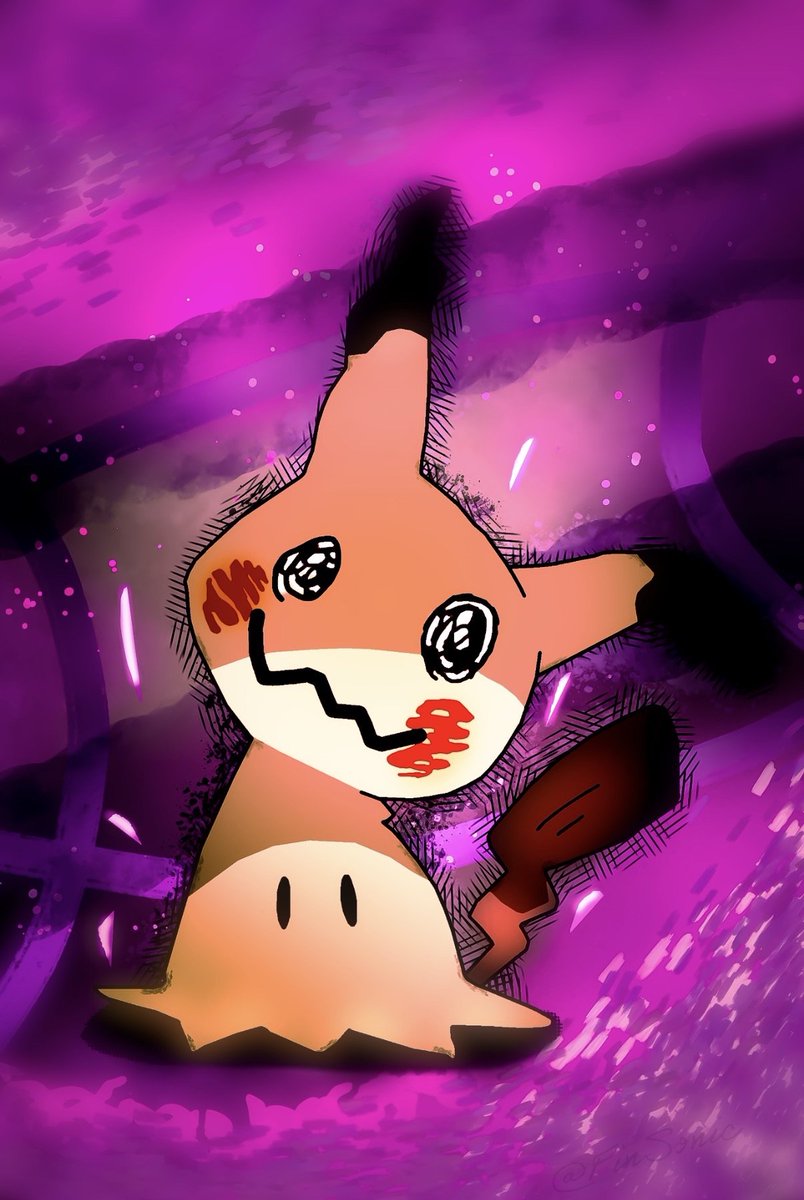 FinSonic's tweet photo. ミミッキュ
#Pokemon #Mimikyu #PokeArt #PokemonArt https://t.co/x836bjm2QO