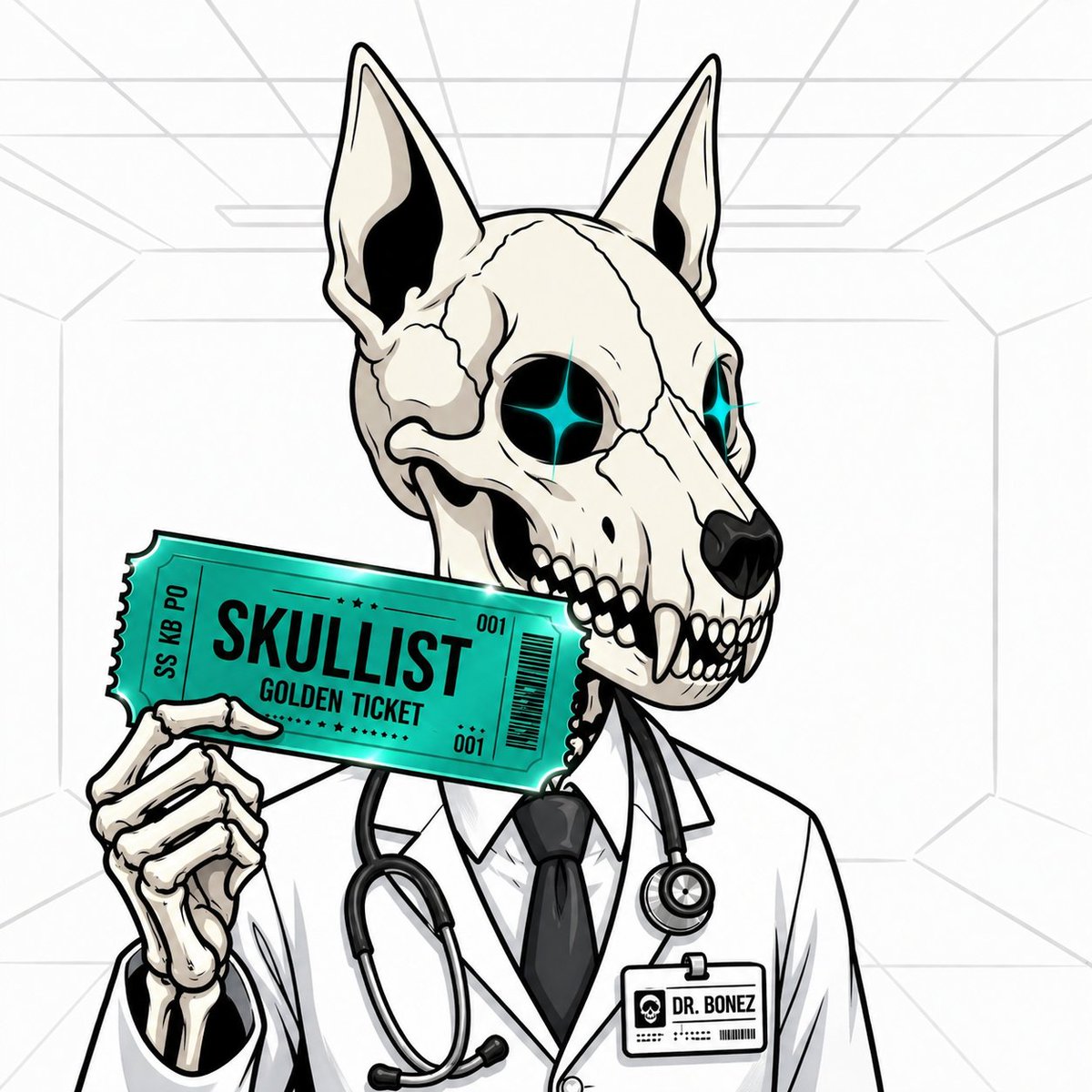 AbdullahUwais7's tweet photo. ☠ My bones carry the official seal.
0x06af...6adE is approved for the @DogSkullzNFT Skull List.
Only 2222 legends. Each skullz hides a story. https://t.co/1MHf08Qy49
