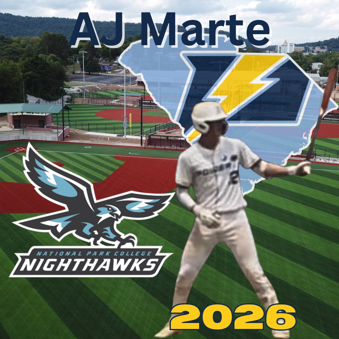 PowerBSB_SC's tweet photo. Congratulations to AJ Marte on his commitment to National Park College! 

@AjMarte12 @curve_sports 
#PowerUp #More4Most https://t.co/Ou813KkCPr