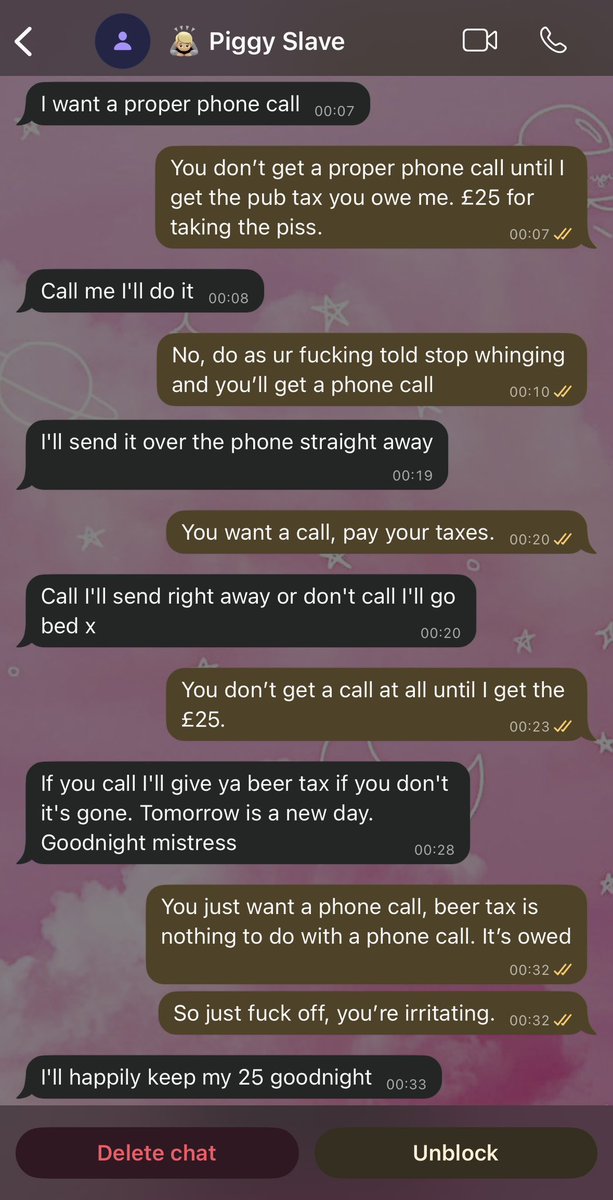 lola ♥︎ findom tweet media