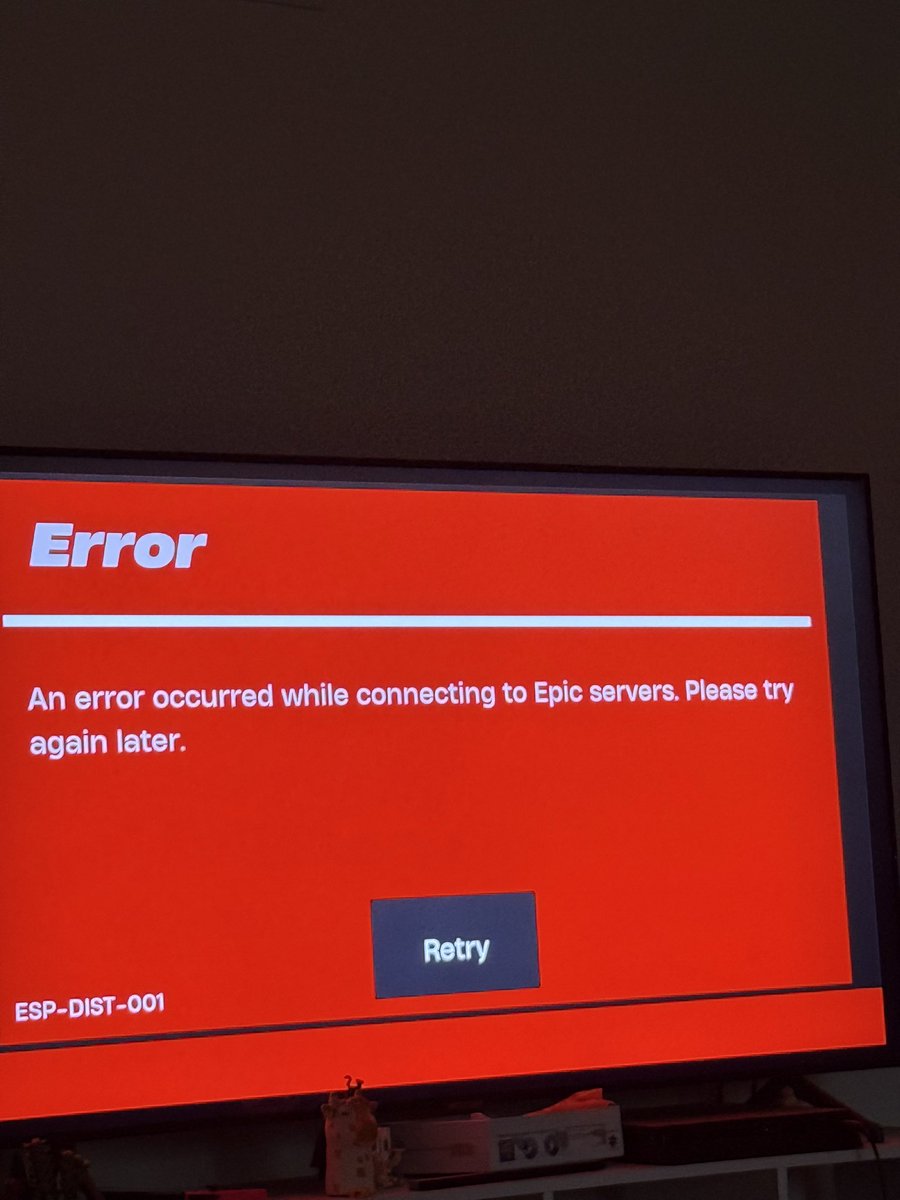 AlexisMurtha's tweet photo. @FortniteFNLK @FortniteStatus how do I fix this? Haven’t been able to play all week!! https://t.co/U80JyVBhZj