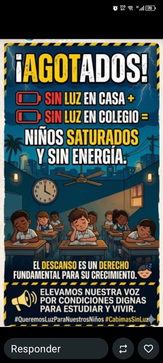 1303Gabypacheco's tweet photo. A esta hora  7:00 pm quitaron la luz ayer y hoy 
Son 5 horas que esperamos para que la pongan y poder prender los acondicionadores de aire en las casas Zulianas,porque el calor y los zancudos no nos permiten dormir así
Ya Basta!!! Esto debe acabar YA! 🥵🤬😭 https://t.co/Qscz9vJVg1