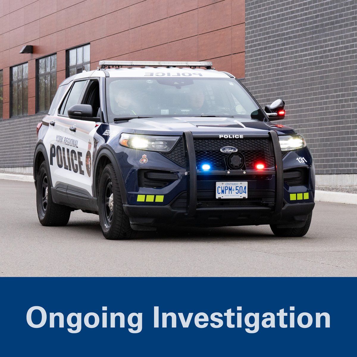 YRP's tweet photo. Homicide Investigation
5:33 p.m.
- reports of shots fired outside of a residence on Kaiser Drive, Vaughan
- two victims located on scene suffering from multiple gunshot wounds and pronounced deceased
- Homicide investigators have been engaged
- a large police presence will be in the area for some time, please avoid the area
- anyone with information is asked to call our Homicide Unit at 1-866-876-5423 ext. 7865
- anonymous information can be sent to Crime Stoppers by calling 1-800-222-TIPS