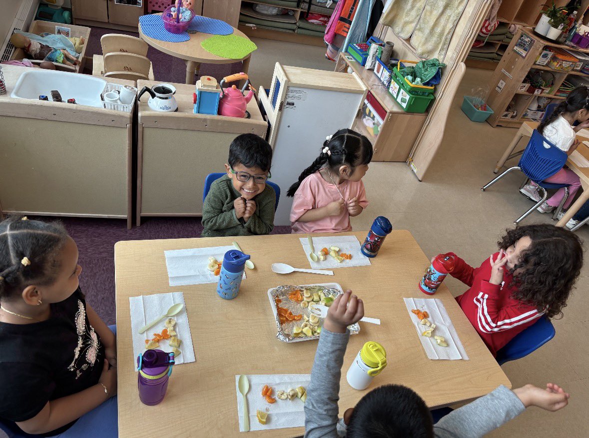 MPkd24's tweet photo. Q369 During the Gardening Unit, students tasted different kinds of fruit. 🍉 🍎 🍌 https://t.co/BYRwLZjR6e