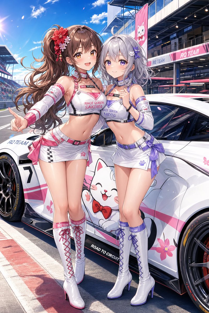 aちゃん★オーダーページ 参加します✨ オリジナルのネコちゃんカーで参戦です🐈