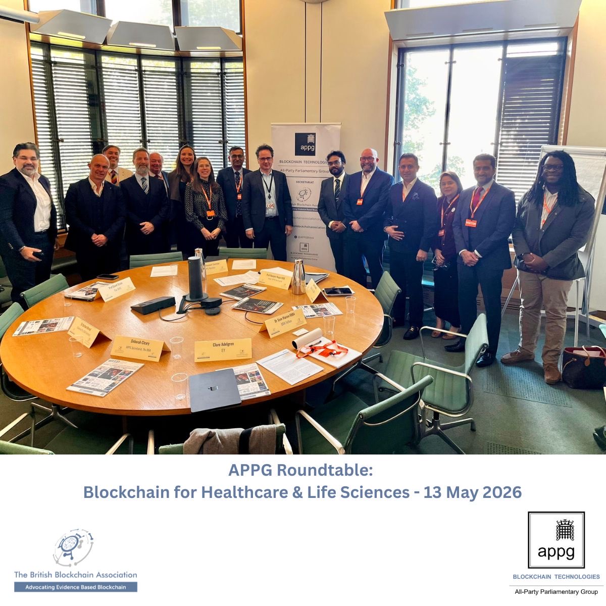 APPG for Blockchain Technologies tweet media