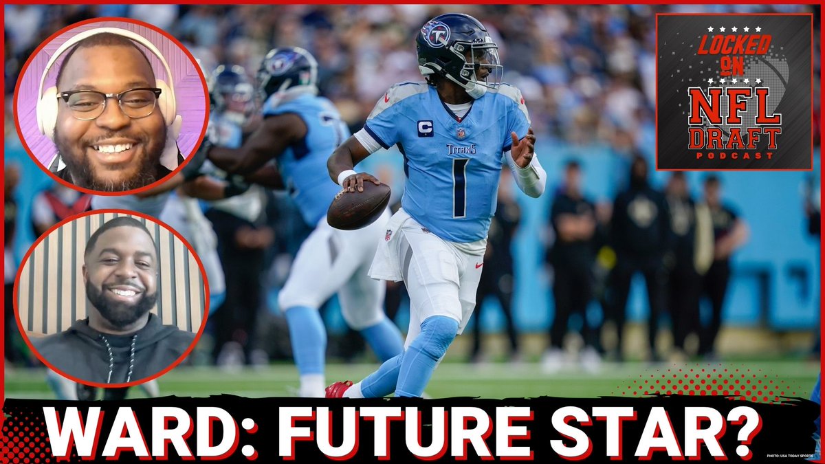 LO_NFLDraft's tweet photo. Did Cam Ward play like a 1st-overall Quarterback? We hand out the Rookie Report Card.

🔴Growth and improvement as a rookie
🔴Concerns that held him back
🔴Rookie Grade + Explanation

Don’t miss the latest episode of Locked On NFL Draft! Link in comments below⬇️ https://t.co/VXIzySRpW4