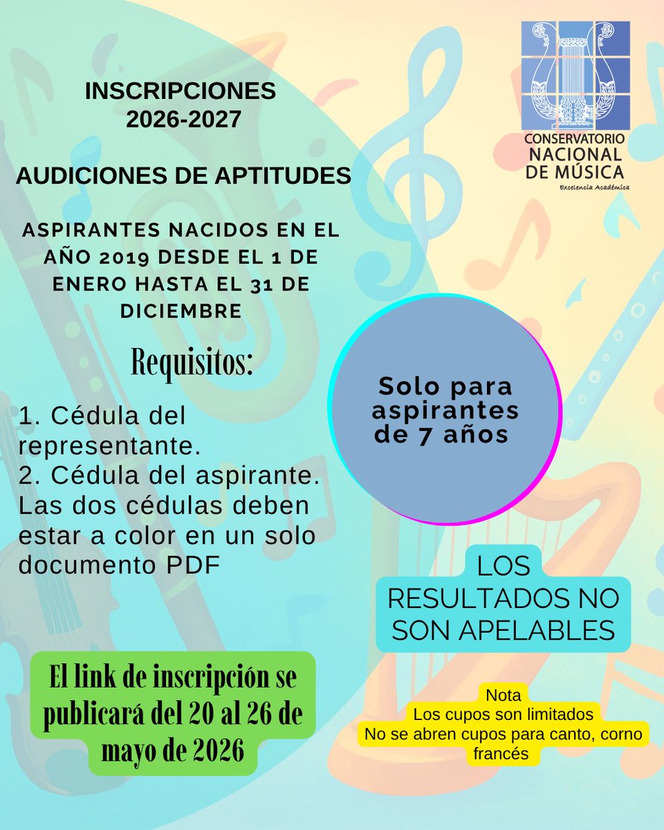 CnmComunic61246's tweet photo. 🇪🇨NUEVOS ASPIRANTES
💯¡TOMA NOTA! 📝🗓️
🥁
C
N
M
#cnm 
#informativo
#CNM2026 #aspirantes  #ElNuevoEcuador https://t.co/q3NYXZlx4U