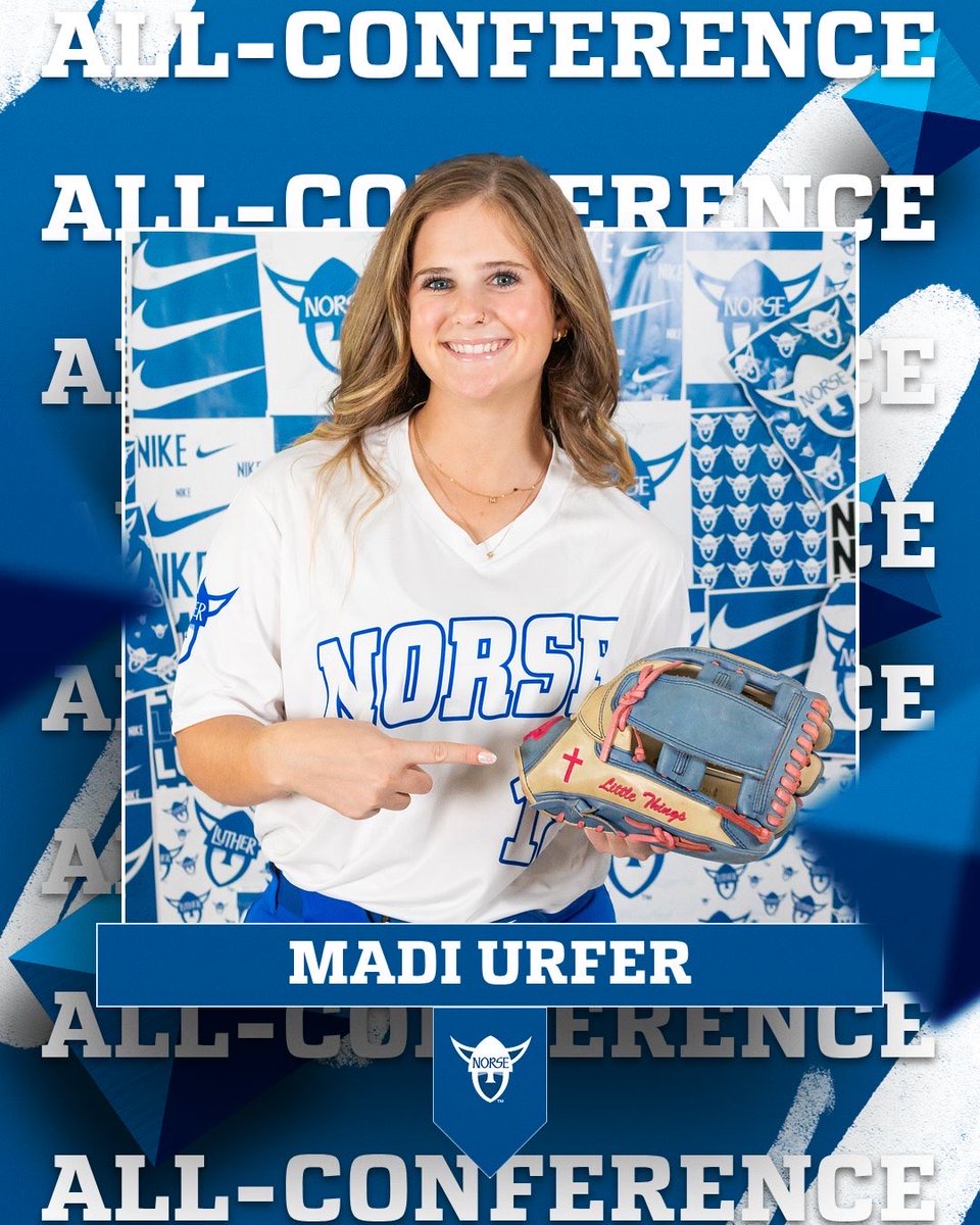 NorseSoftball's tweet photo. 2026 All-Conference Honorees 💙💙#team58 @AmerRiversConf https://t.co/2Pd1bvjXCP