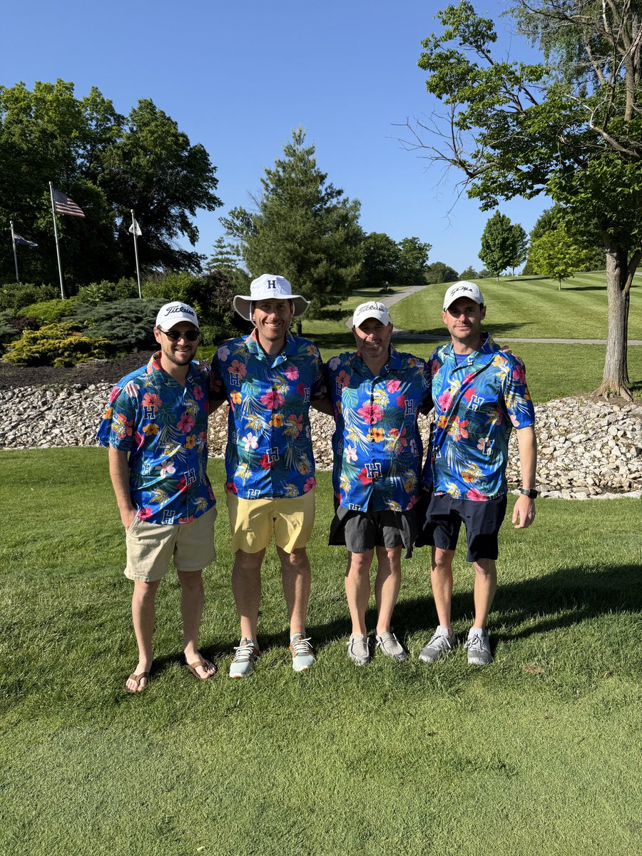 HowellGolf's tweet photo. We sent 12 golfers (2 teams of 6 golfers divided into pairs) to the Troy Scramble today. A fun time was had by all! 

Team Blue shot Even 
Team Gold shot +5

Andrew Vaughn and Gannon Harris were individual tournament co-champs shooting -6 as a duo! https://t.co/7Wmr9kVfvf