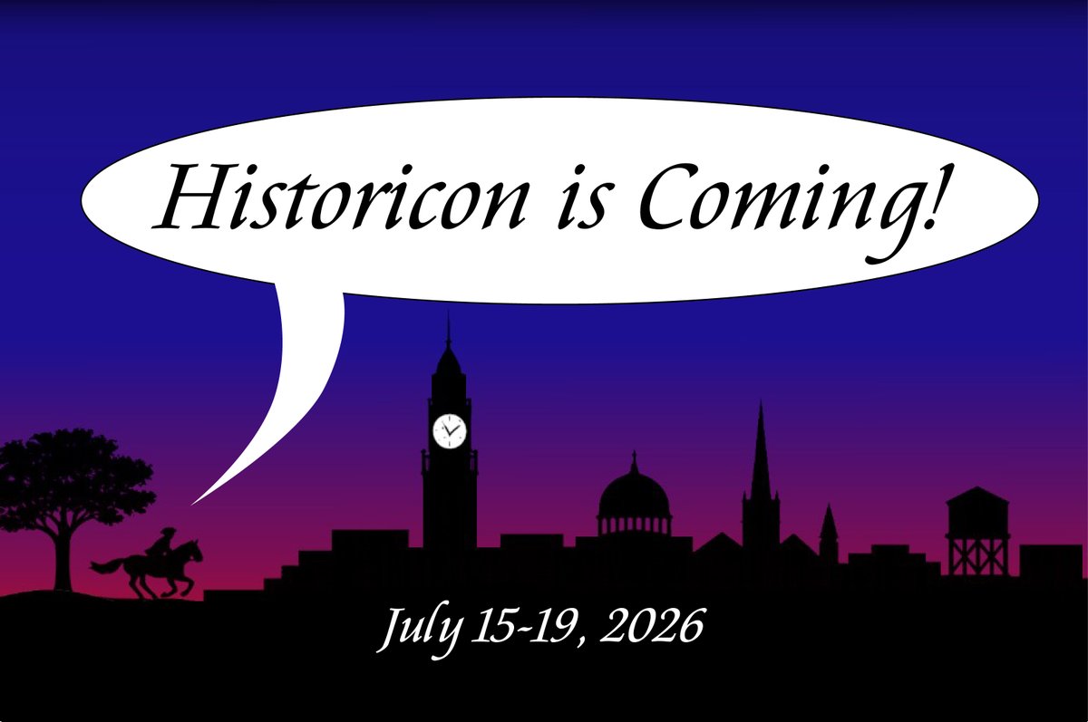 HMGS_Inc's tweet photo. #Historicon2026 is on the horizon! Registration opens May 15 at 12 PM EDT! Grab your badge early, score exclusive merch, and enter our Wounded Warrior Project raffle for a chance at epic prizes! Don't miss out! For more details visit: https://t.co/xwCe8Nibfv https://t.co/KZUcgAajiA