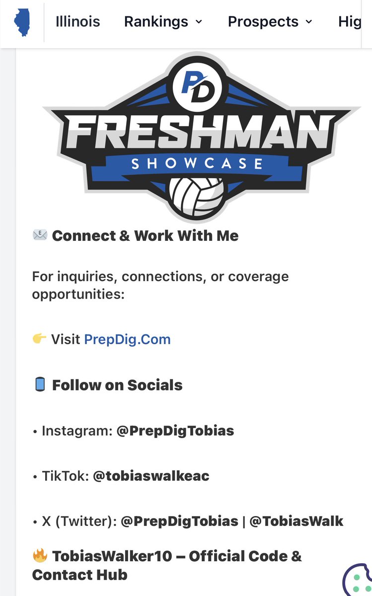 PrepDigTobias's tweet photo. Must See Athletes From 14s PrepDig Chi Town Classic https://t.co/L6DO4z0tzI
@prepdig @prepdigil @PrepDigWI https://t.co/PlYkYIrqXf