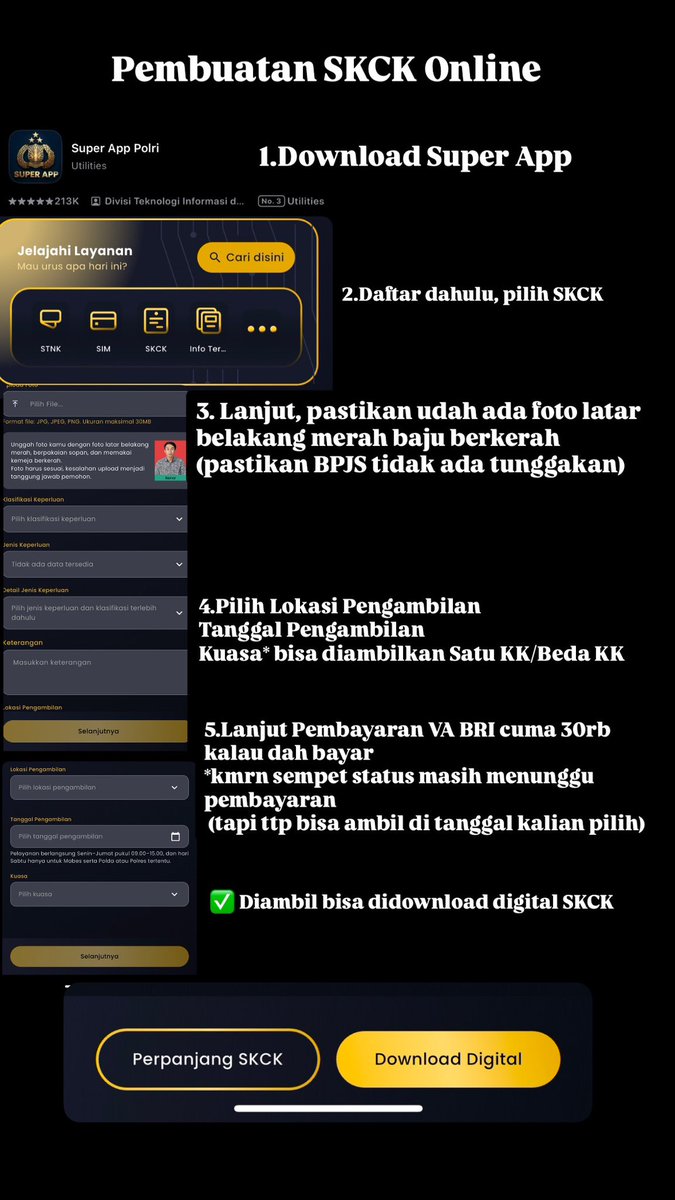 Breakthrou7's tweet photo. Pembuatan SKCK Online lebih hemat waktu
#skckonline #hrdbacot #lokerjakarta #skck https://t.co/gkOawV665D