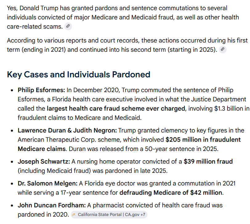 bookgirlnc's tweet photo. @JDVance Right, but all of these people were tried and convicted of fraud, and Trump just pardoned them because they donated to his campaign.  So where is the justice in that?  

$1.3 billion in victims of this fraud won't ever receive restitution because of the president https://t.co/yw1D3VPxDG