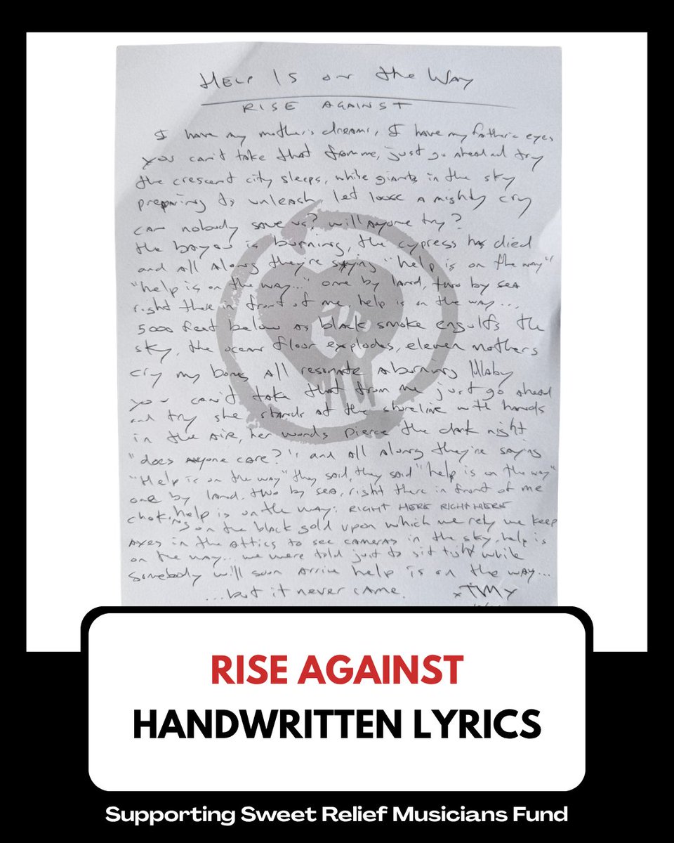 Rise Against tweet media