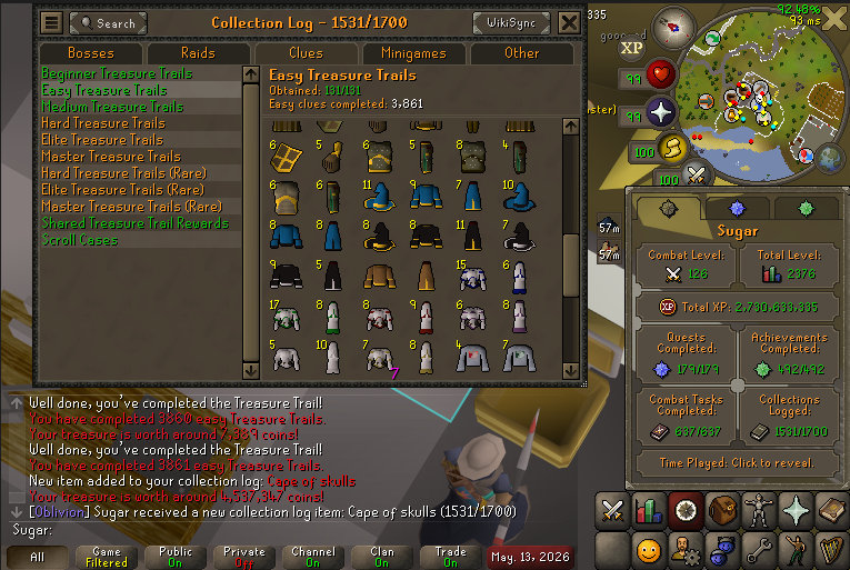 SugarOSRS's tweet photo. Easy clues✅ https://t.co/AaccCPDgRC