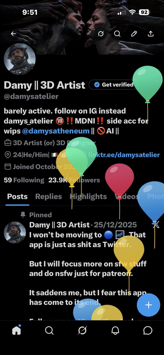 Damy || 3D Artist tweet media
