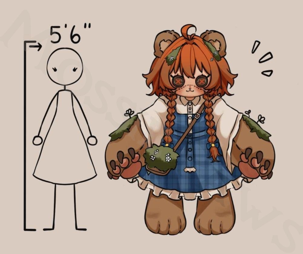 MossiePaws🐻! Vtuber tweet media