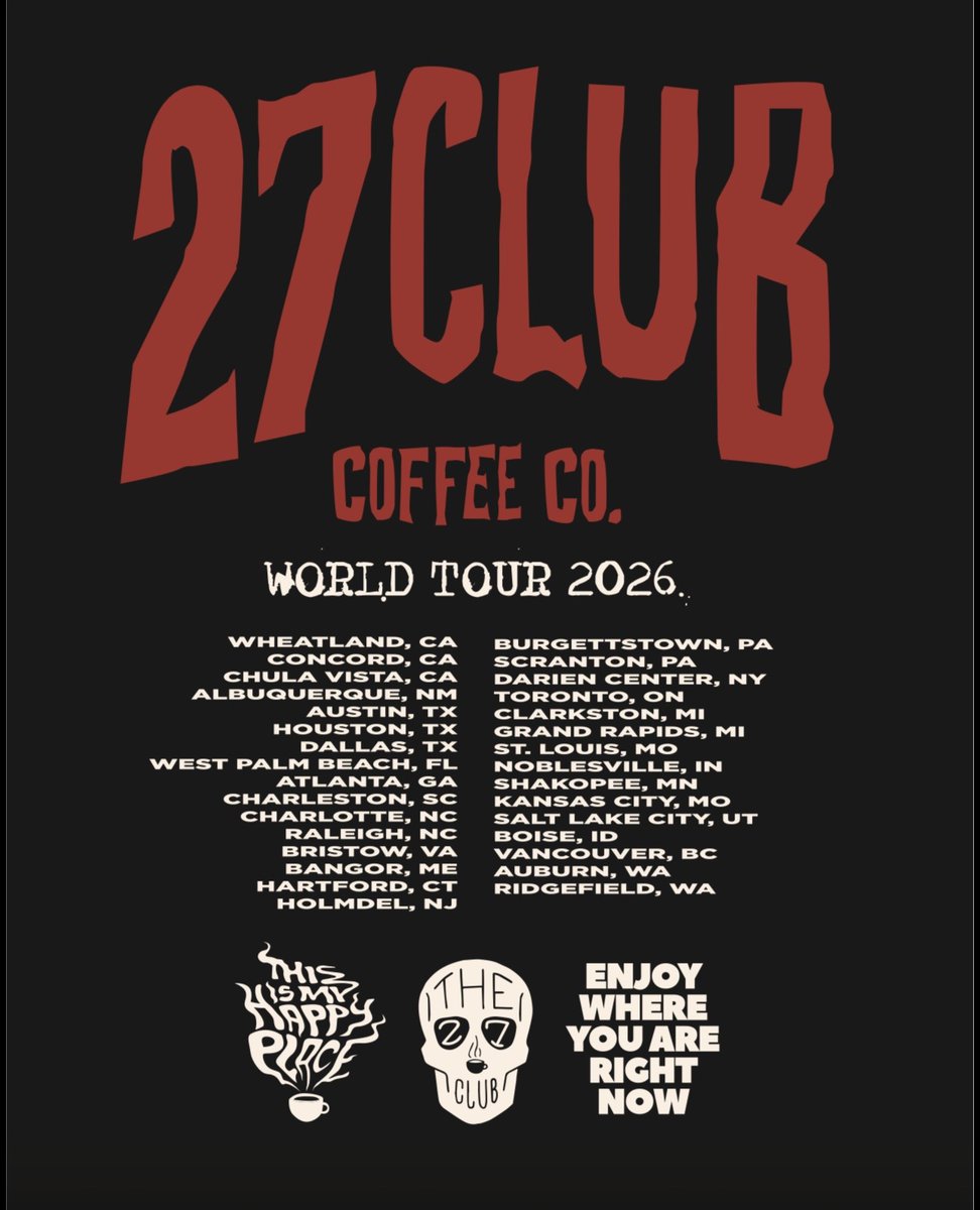 27 Club Coffee tweet media