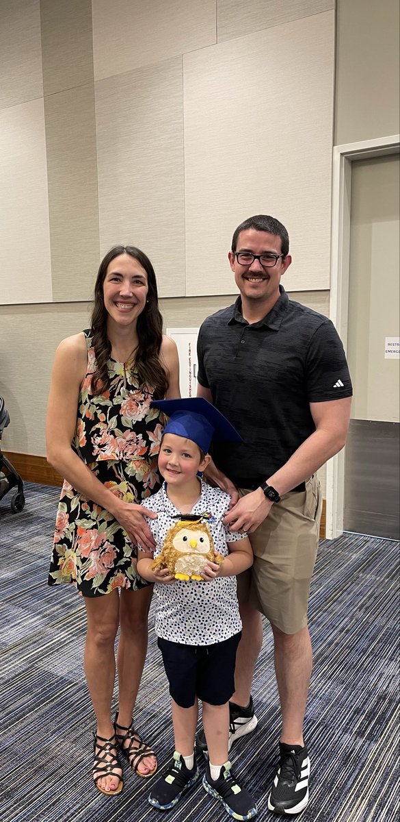 SfCarberry's tweet photo. Only way to celebrate Pre-K graduation is with a @KU_Football polo! Proud of our big guy for closing this chapter! @EmilyMCarberry https://t.co/gEaP2PAfnQ