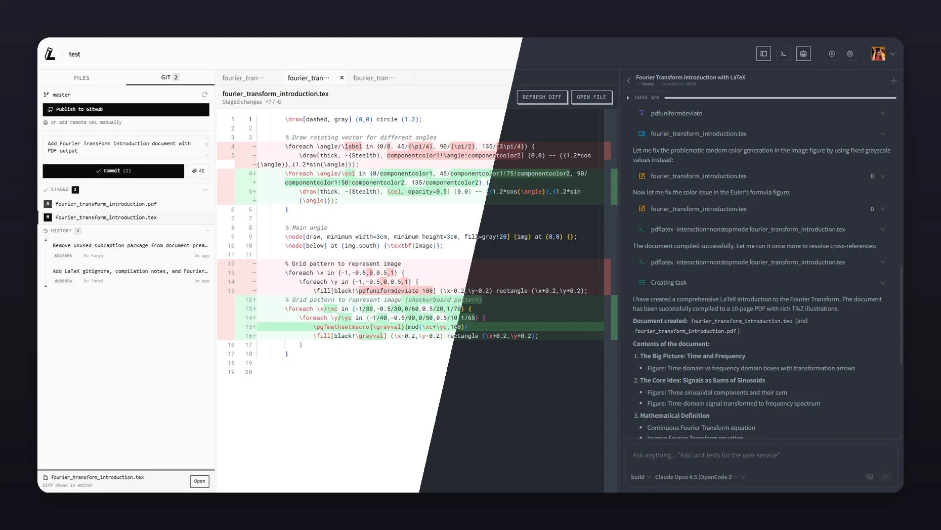GitHubDaily on X: "写论文用 LaTeX 排版，经常要在编辑器和 AI 之间来回复制粘贴，遇到宏包冲突更是让人头疼。 最近 ...