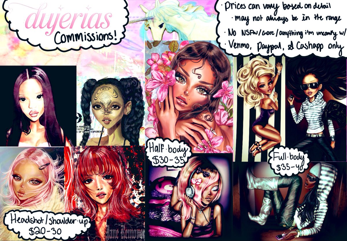 dujerias's tweet photo. Commissions are back open! DM to order ♡ https://t.co/QdGnmG2g6r