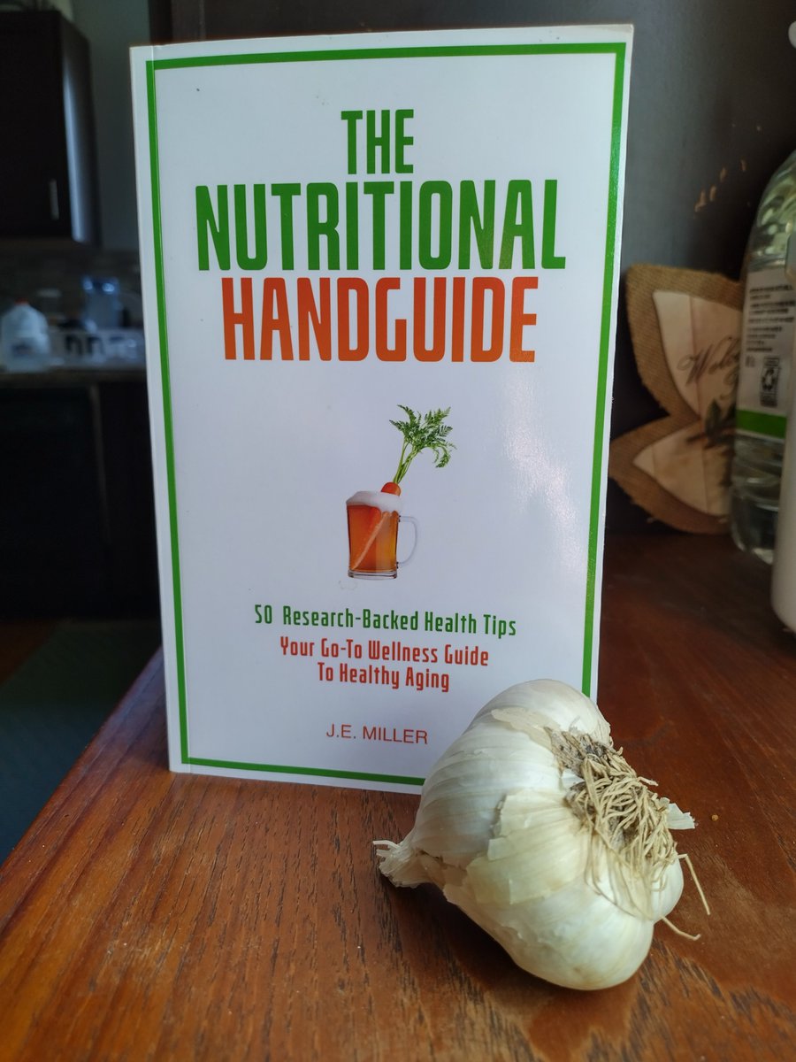 NutritionalBook's tweet photo. https://t.co/TWFyJESCgY: Tip 22 - Garlic and Your Health - Garlic has been revered for over 5,000 years...It was also given to the original Greek Olympic athletes, making it perhaps the first “natural performance-enhancing supplement." https://t.co/d2FmAYWlYI #booktwt #bookx https://t.co/WrGJi1PDbO