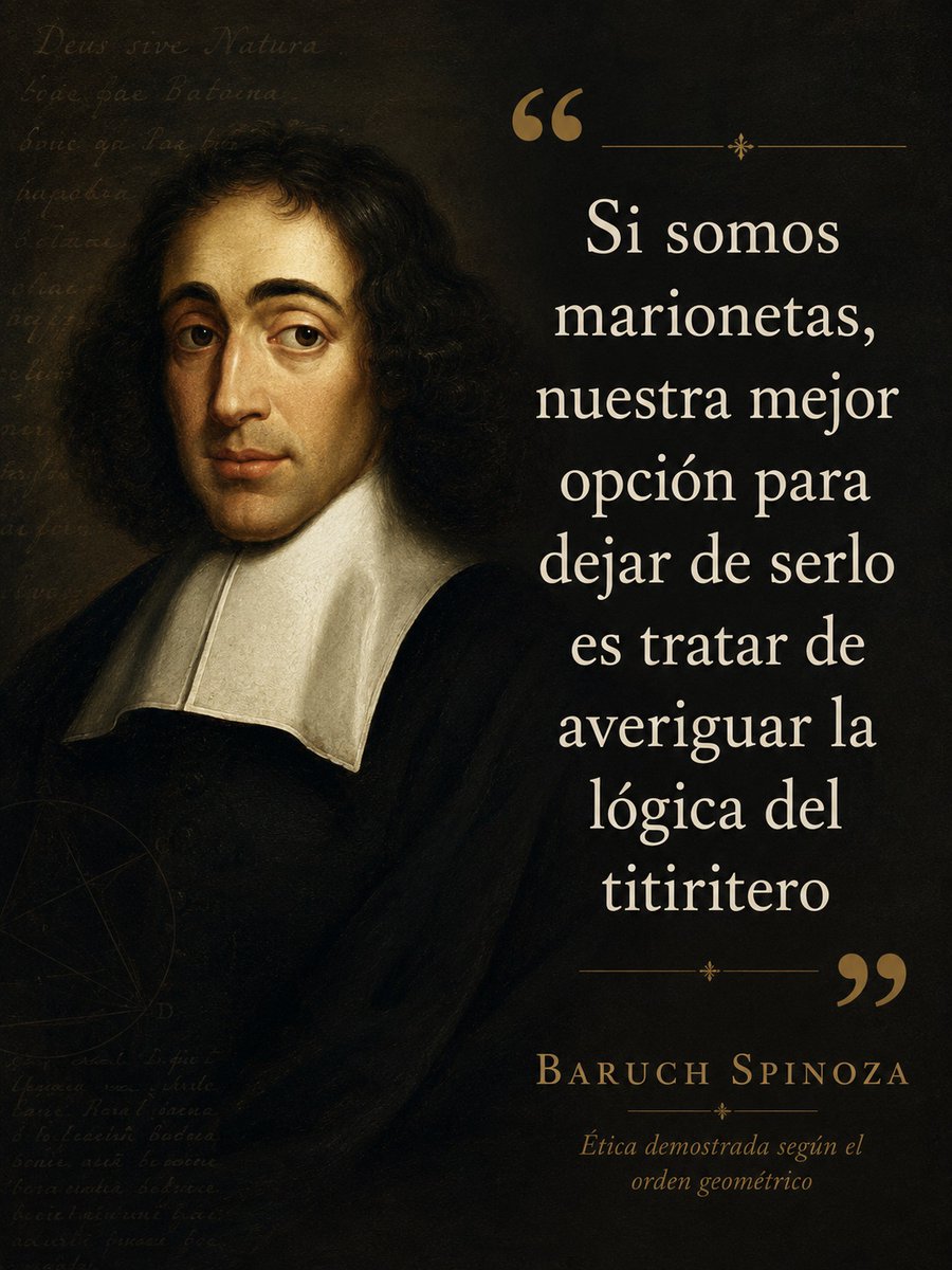 PaulC123A's tweet photo. #BaruchSpinoza #Spinoza #Filosofía #FilosofíaModerna #PensamientoCrítico #Reflexión #Reflexiones #Citas #Frases #FrasesFilosóficas #Sabiduría #Conciencia #LibreAlbedrío #Determinismo #Existencialismo #Conocimiento #Mente #Psicología #Cultura #Intelecto #Ética #Etica #Pensamiento https://t.co/taKLLBZ9Pl