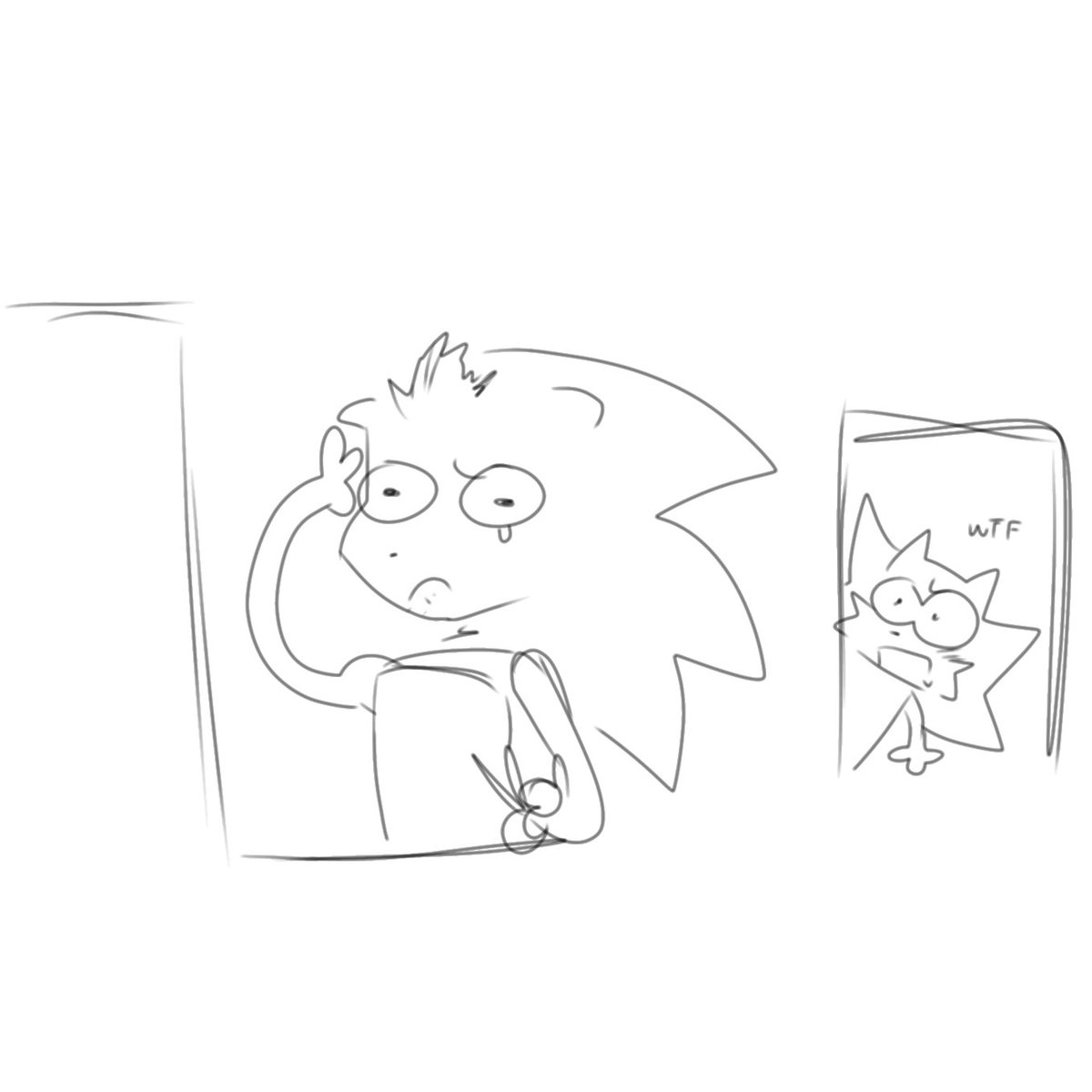DCaptain64's tweet photo. Nunca le den tijeras otra vez...✂️

@ShipsLucia Nicky y las tijeras💔

#SonicTheHedgehog #ShadowTheHedgehog #Sonadow #Duscky #Nicky #Dusk #SonicArt https://t.co/jukMGUpyMq