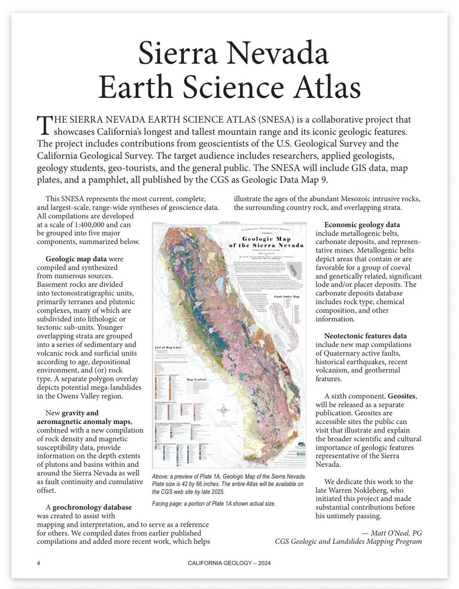 CAGeoSurvey's tweet photo. Interested in learning more about the newly released Sierra Nevada Earth Science Atlas? Read about it in California Geology Magazine! https://t.co/hjAUDBrkZZ https://t.co/QisIrJjsfq