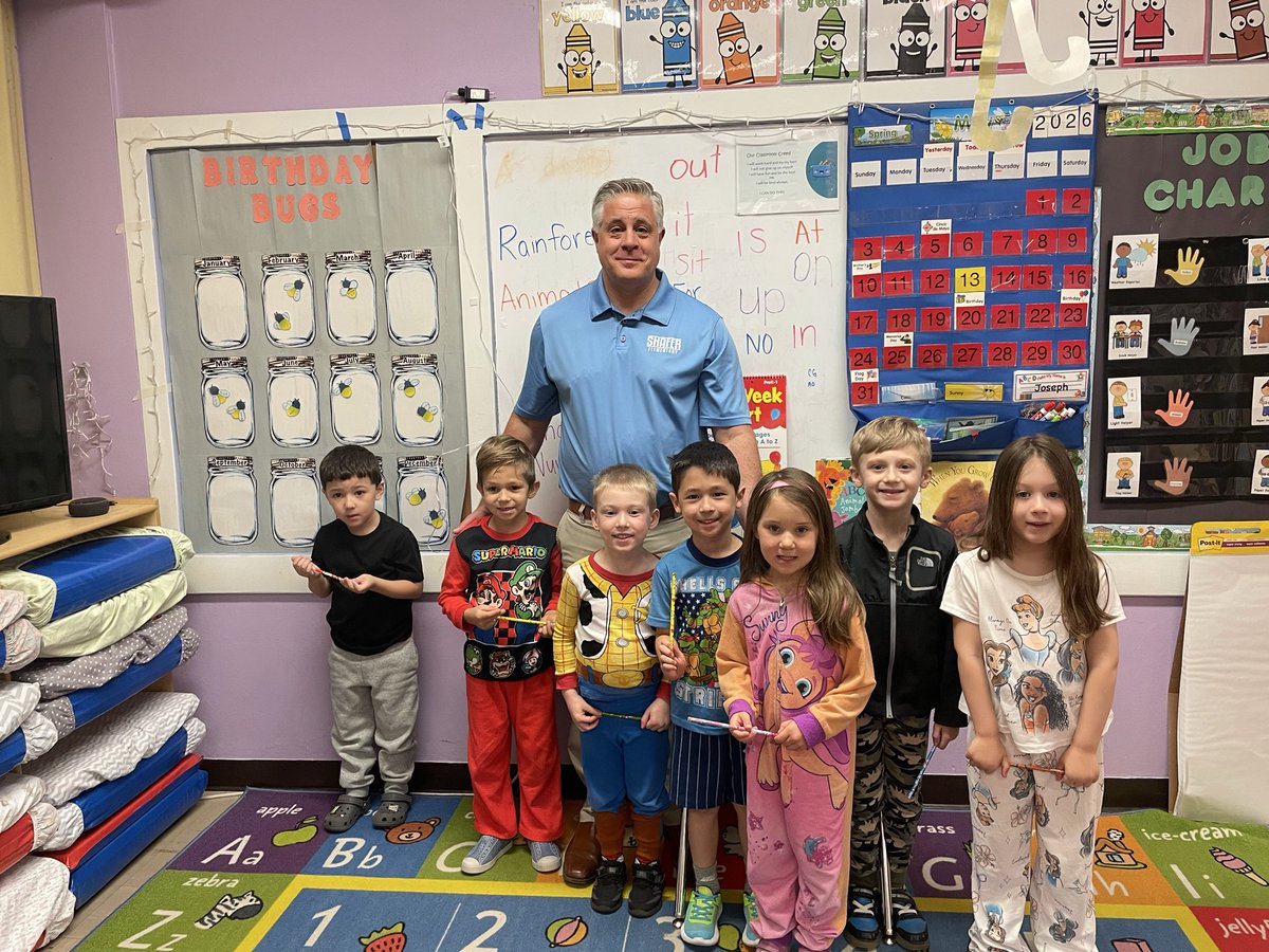 WMudlock's tweet photo. I had fun reading to future Shafer kindergarten students at St. John’s Lutheran Preschool today! https://t.co/sjhFwXZ9p8