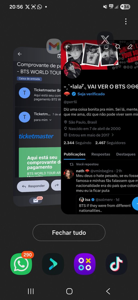 -ˏˋ⋆lala⁷៹ VAI VER O BTS ⊙⊝⊜ 🪭 tweet media