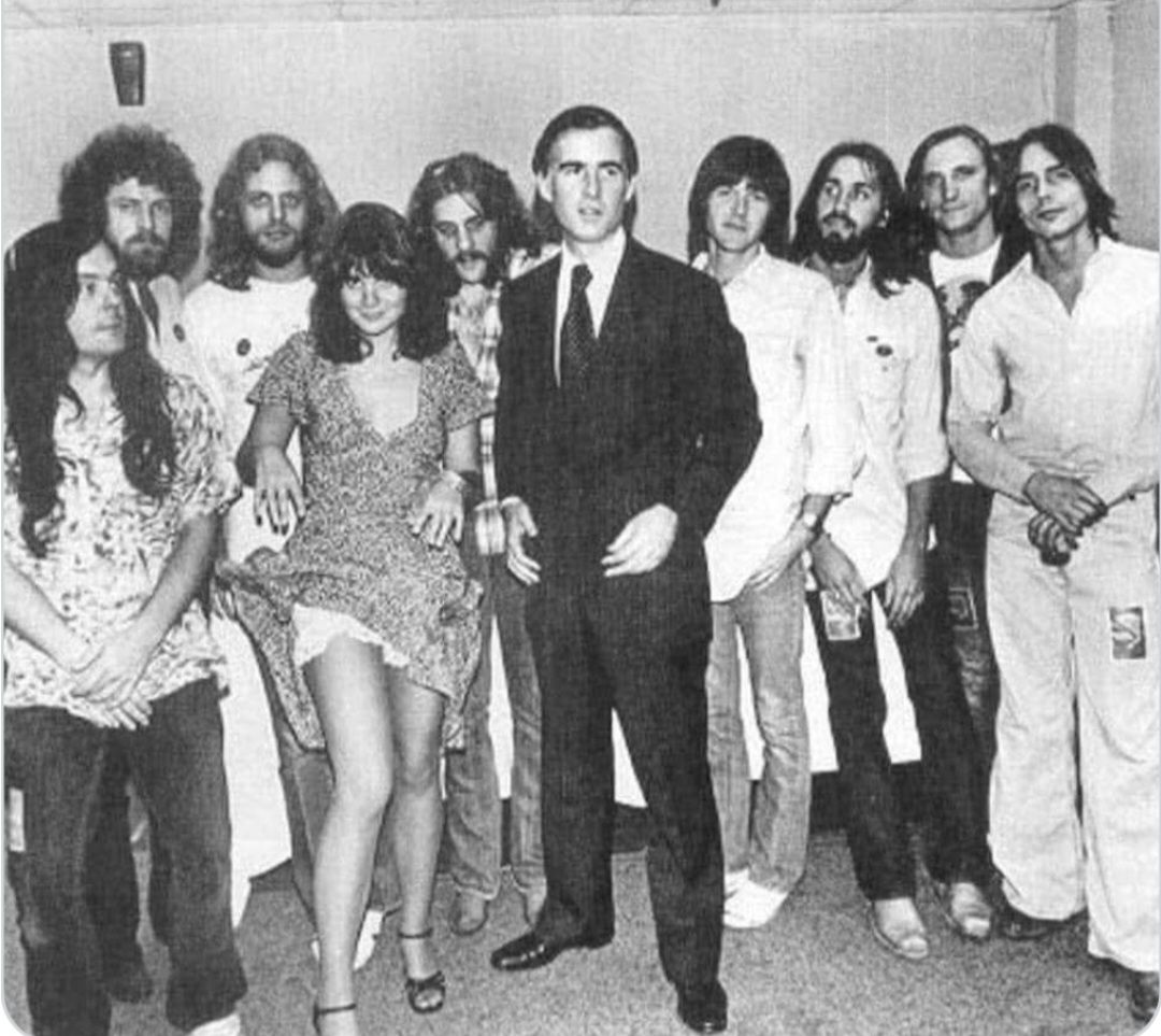 mikeseidel's tweet photo. 50 years ago I attended my favorite 70s concert benefiting Jerry Brown's presidential campaign. The Eagles including Joe Walsh + Linda Ronstadt, Dan Fogelberg &amp; Jackson Browne played from 8 PM - 12:50 AM.  $9.75 = $57.06 today.  Ticket prices have way outpaced inflation! https://t.co/mPzJjnr2jB
