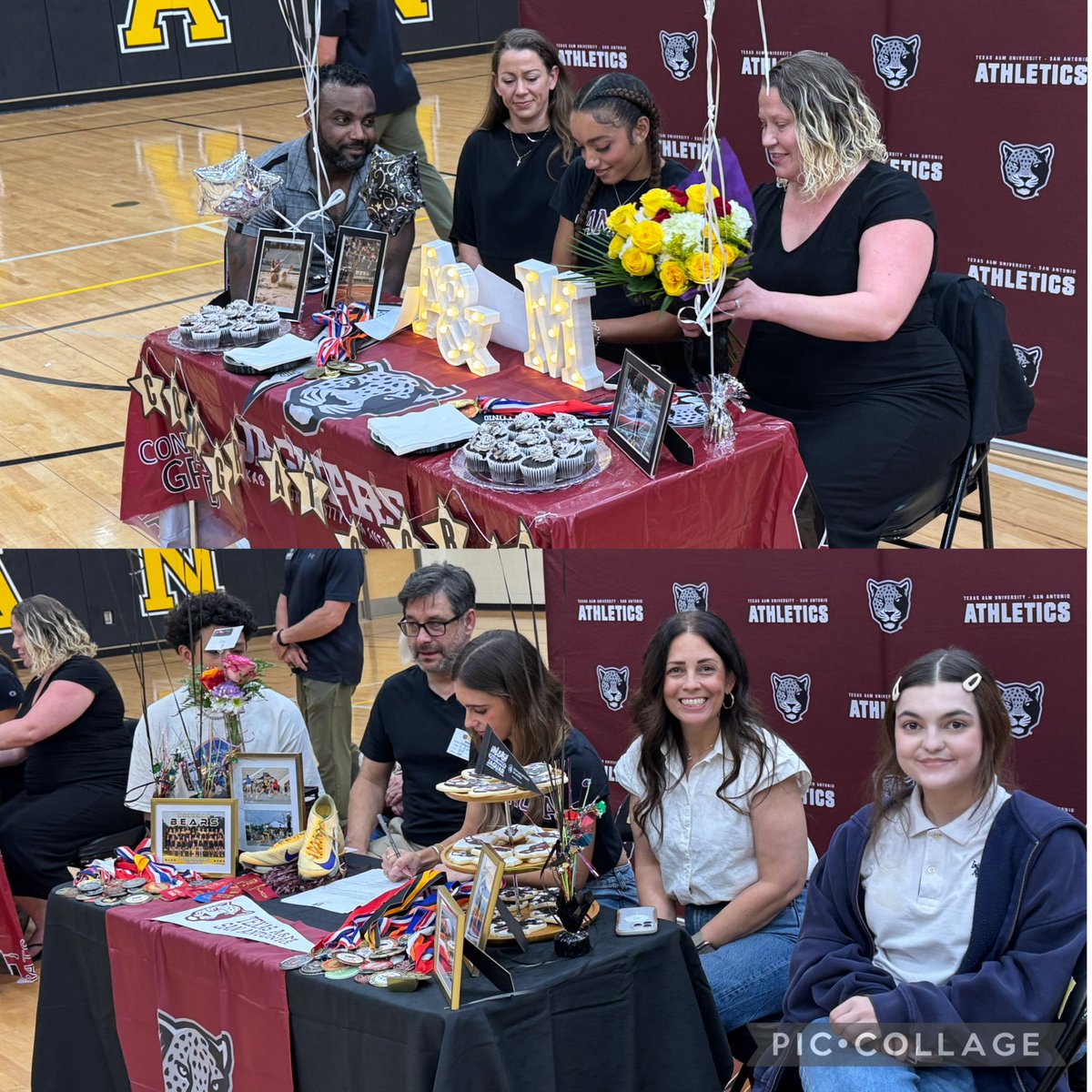 BrennanTrack's tweet photo. Class of 2026 Girls Track &amp; Field College Commits 
Texas A&amp;M San Antonio

Isis Ortiz-Hurdles 
Jaelah Simms-400m / Horizontal Jumps
Janessa Anderson-Hurdles 
Peyton Winninghoff-Sprints 

Congratulations! We are incredibly proud of you. Now time to bring it at the next level! https://t.co/B8og0y8O2b