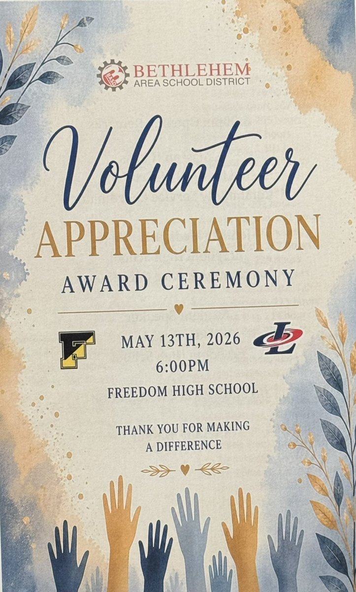basdjacksilva's tweet photo. Few things make us as proud as the students who go far beyond the @BethlehemAreaSDโs 60-hour community service graduation requirement. Tonight we celebrated the seniors who gave over 200 hours of service to the #BASDcommunity. Very #BASDproud of them! https://t.co/1paTX1purr