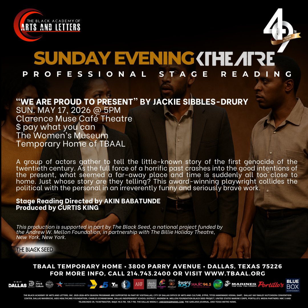 The Black Academy of Arts and Letters, Inc. tweet media