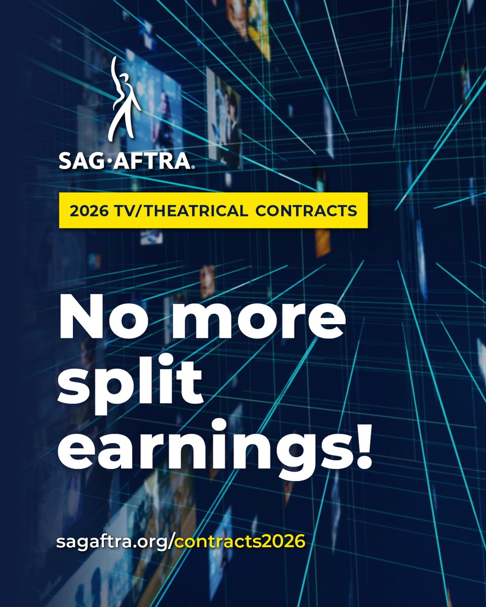 SAG-AFTRA tweet media