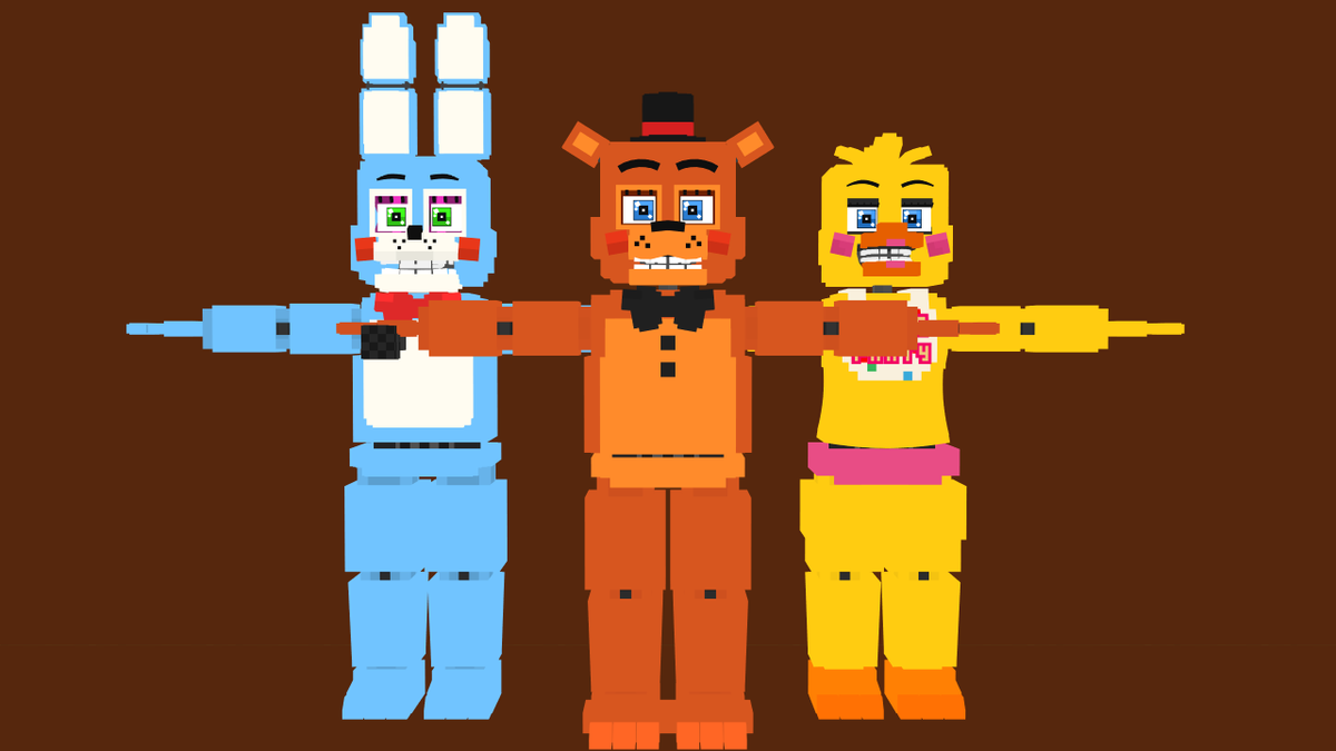 AnimatoinShades's tweet photo. Toys | wip #FNAF #Fnaf_2 #minecraft #mine_imator https://t.co/Xm3lvaInfl