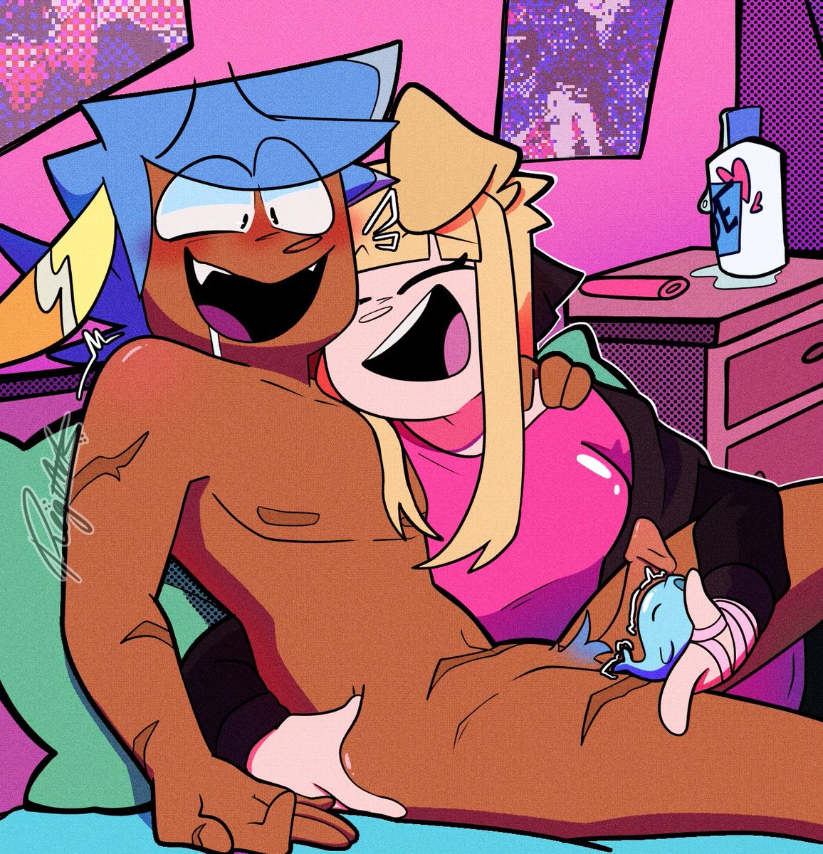 _Liverpie_'s tweet photo. //oc stuff
.
.
.
New toy
#nsfw #nsfwart #occontent #tickling #suggestiveart https://t.co/RBvrPU4kNK