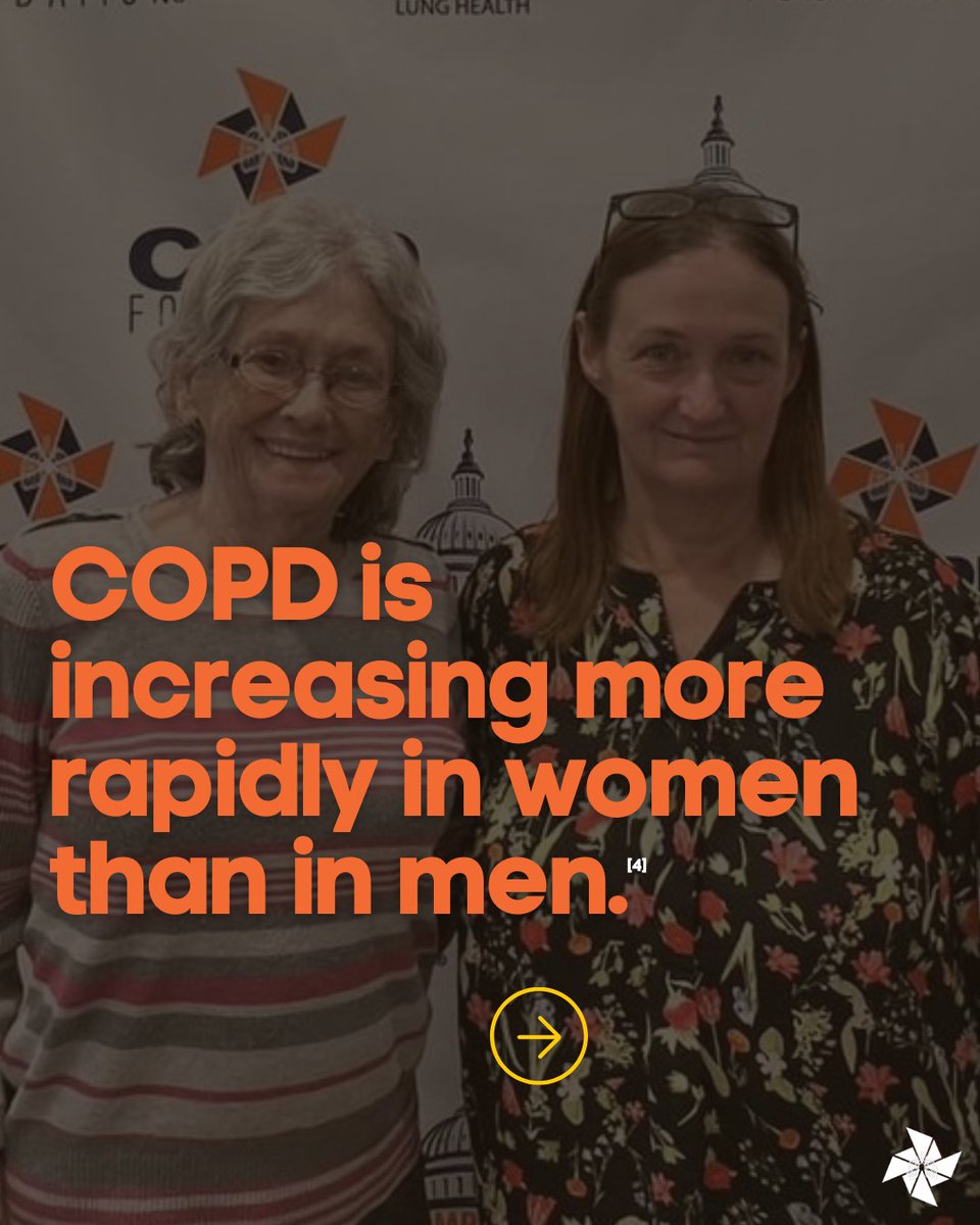 COPDFoundation's tweet photo. COPD is one of the most overlooked women's health issues. Women are more likely to be underdiagnosed and around 75% of nonsmokers with COPD are women. This Women's Health Month we're bringing chronic lung disease into the spotlight. Because lung health IS women's health. https://t.co/PP08B6PKSq