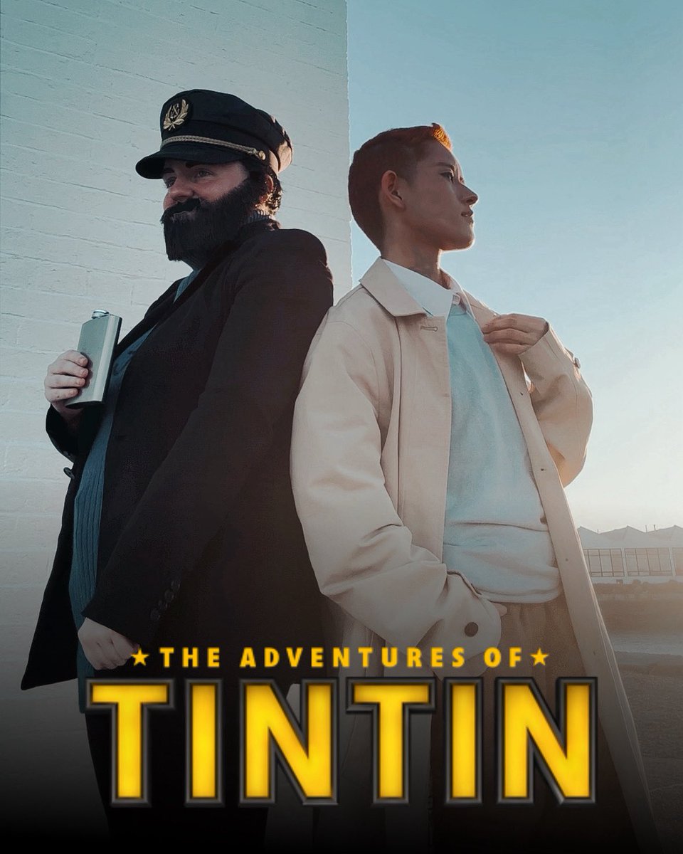 BulletsnBats's tweet photo. “how’s your thirst for adventure, captain?”
“unquenchable, tintin.”

#tintin #theadventuresoftintin #captainhaddock #tintincosplay https://t.co/rw5EY8QqHO