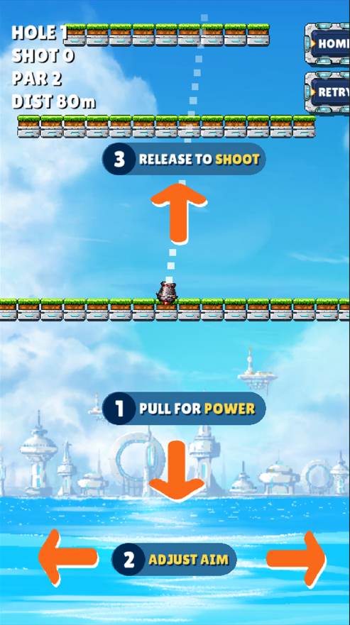 biidamasoft's tweet photo. Simple controls ⛳

Pull to set the power,
aim carefully,
and release to shoot!
A casual physics golf game where you climb through sky courses and aim for the cup.
https://t.co/kg2kbFHu2e

#IndieGame #Unity #GameDev #MobileGame #GolfClimber https://t.co/LCbSD1axsG