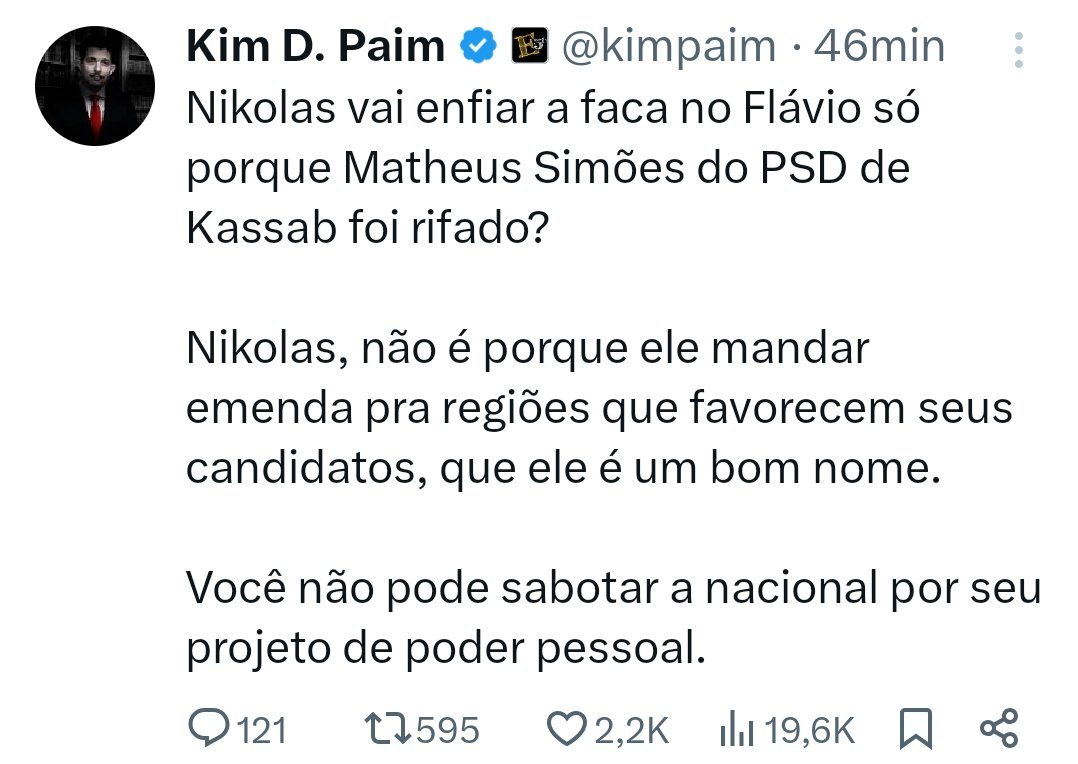 Politize-se tweet media