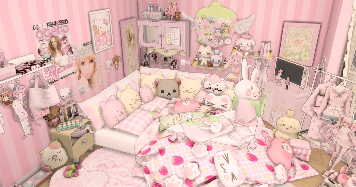 bunniefloss's tweet photo. #me after building the same room in 6789 different fonts .. 😍😍 https://t.co/5aqjCpT7l5