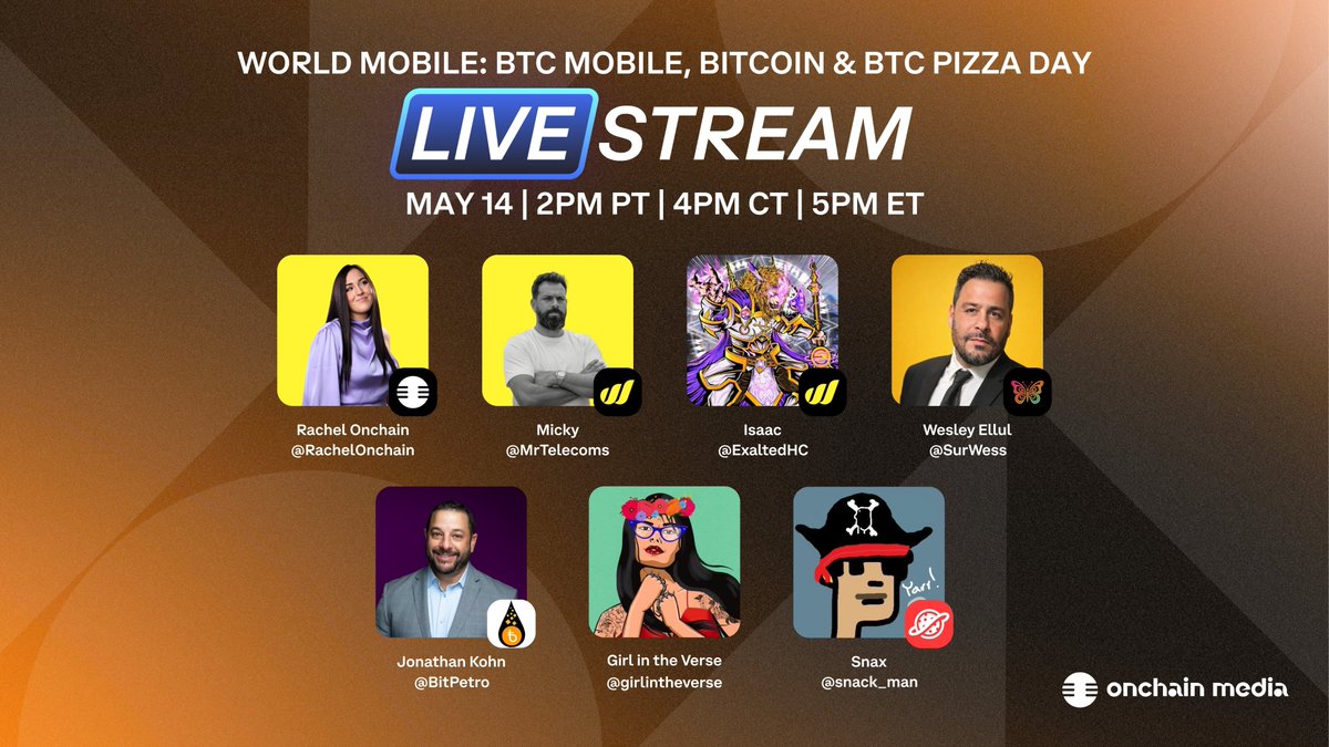 Rachel 🔜 BTC Pizza Day tweet media
