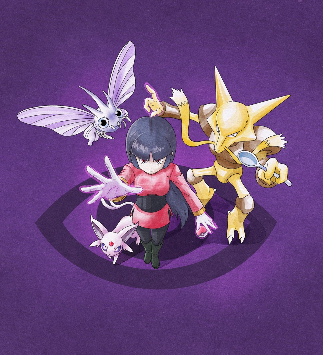 PequenoCap's tweet photo. Sabrina | Brock #pokemon https://t.co/UTHBR2itSm